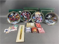 B & G Santa Claus Collection Plates & More
