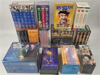 13) CLASSIC TELEVISION SHOW VHS TAPE SETS