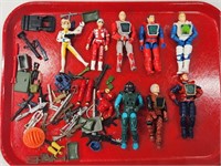 VINTAGE VISIONARIES & GI JOE ACTION FIGURE LOT