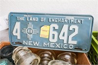 1948 New Mexico License Plate