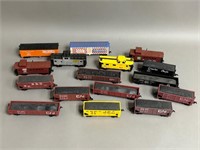 Large Assortment of HO Scale Train Cars