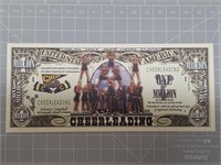 Cheerleader banknote