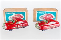 Vintage G-Man Cars in Box