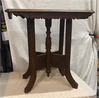 Solid Wood Vintage Side Table