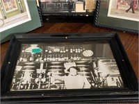 Framed Memorabilia Two Signed Prints Cork/Kerry