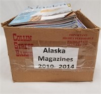 box of Alaska magazines            (K 20)