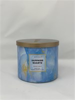 2X $26.95 Sapphire Quartz 3-Wick Candle AZ3