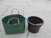 Plastic Baskets, Containers, Organizers