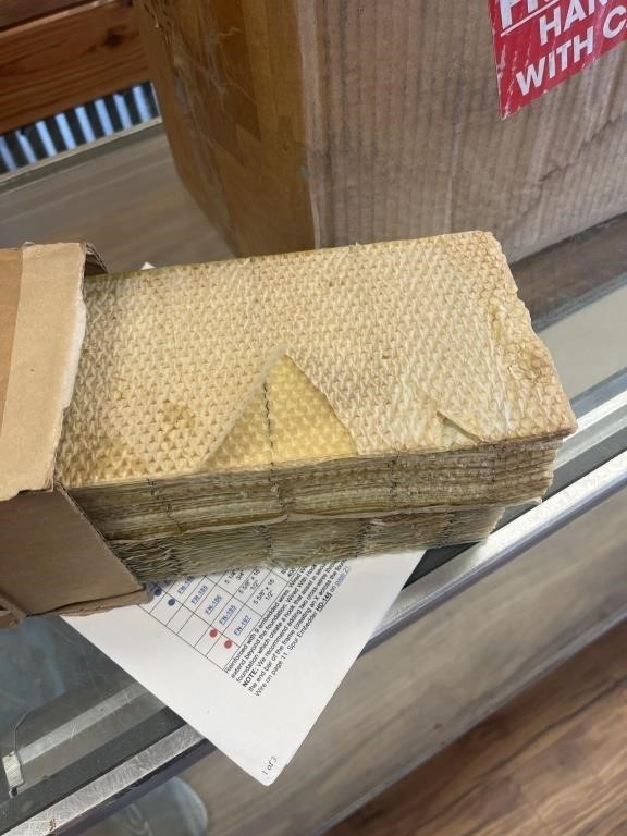 Boxes of Wired Beeswax