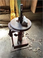 Vintage Tire Mounting Stand