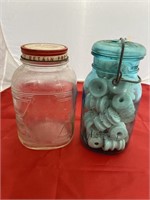 Ball Jar w/Insulators & Always Fresh Jar