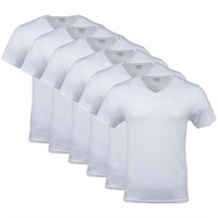 X-Large Gildan Men's V-Neck T-Shirts, Multipack,