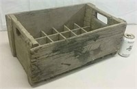 Antique Wooden Soda Crate 19x12x8.5"H