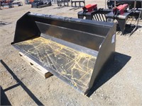 Unused 90" Skid Steer Bucket