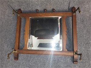 Antique Hanging Hook Mirror