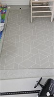 Large Foam Floor Mat (Grey/White)