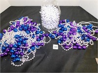 1 package of purple snowflakes & beaded garland