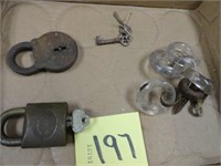 Vintage Lock/Key Lot
