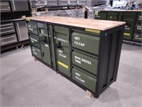 Steelman 6.5' Garage Cabinet Workbench