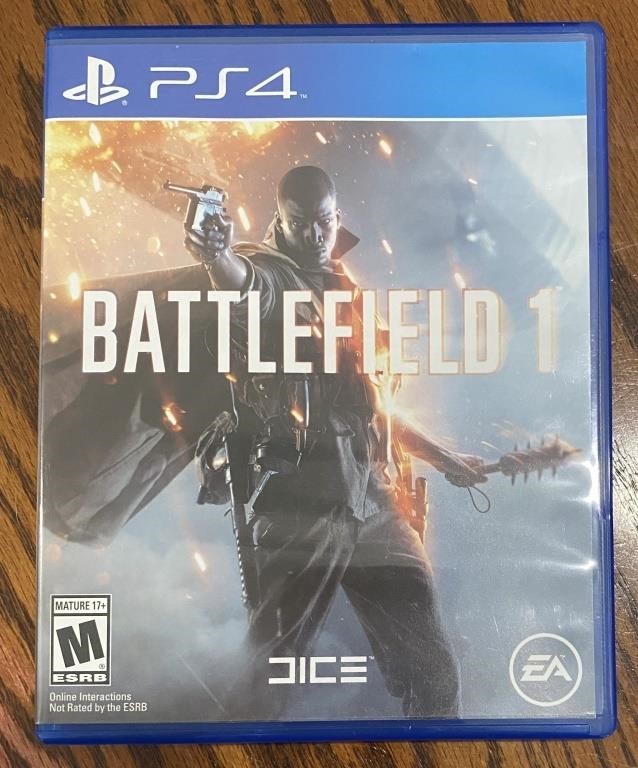 PS4 BATTLEFIELD 1 VIDEO GAME