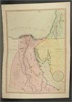 3 Maps, 1783-1801: Mediterranean, Ukraine, Egypt.