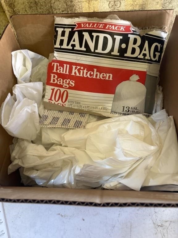 Tall kitchen bags 13 gallon