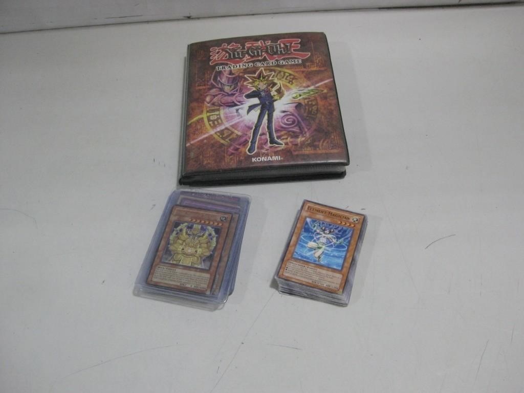 Assorted Yu-Gi-Oh Binder W/Assorted Yu-Gi-Oh Cards