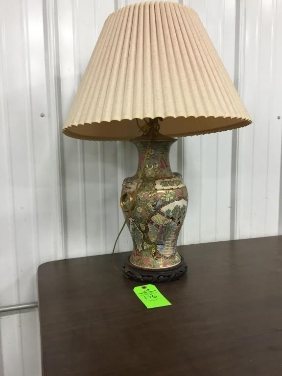 Ornate oriental lamp