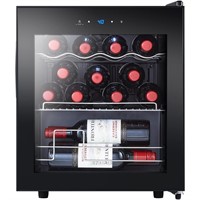 Mini Wine Fridge Freestanding, Wine Cooler