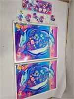 Lisa Frank Notebooks and Stickers