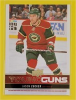 Jason Zucker 2012-13 UD Young Guns Rookie Card