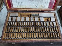 PARTIAL GAGE BLOCK SET, MITUTOYO, .050-4"