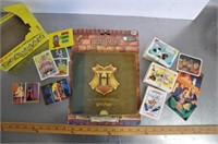 Disney cards, Harry Potter board - info