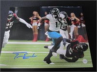 Travis Etienne Jaguars signed 8x10 photo COA