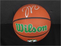 Jayson Tatum Signed Logo Basketball COA Pros
