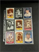 (33 pcs) Hall of Fame Superstar Baseball Cards