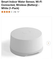 Smart Indoor Water Sensor, Wi-Fi Connected