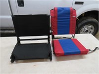 2-Fold Up Bleacher Chairs