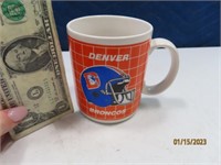 OldSchool Logo BRONCOS Coffee Mug