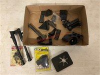 Assorted Gun Rails & Other Parts