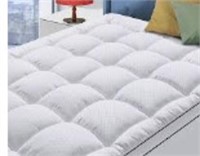 King Sz Matress Topper White