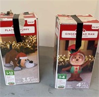 Smaller inflatable Christmas Lawn Decor