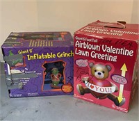 Christmas & Valentines Day Inflatable Lawn