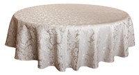 Tektrum Heavy Duty 70 inch Round Damask Jacquard