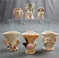 Antique Spill/Match Vases
