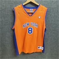 Latrell Sprewell, Knicks, Champion, Size XL 18-20