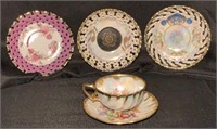 Lot of 5 Pieces of Vintage Japanese Porcelain
