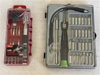 Tool shop and Pittsburgh precision screwdriver set