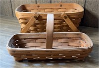 (2) LONGABERGER BASKETS