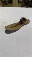 Antique metal shoe last
